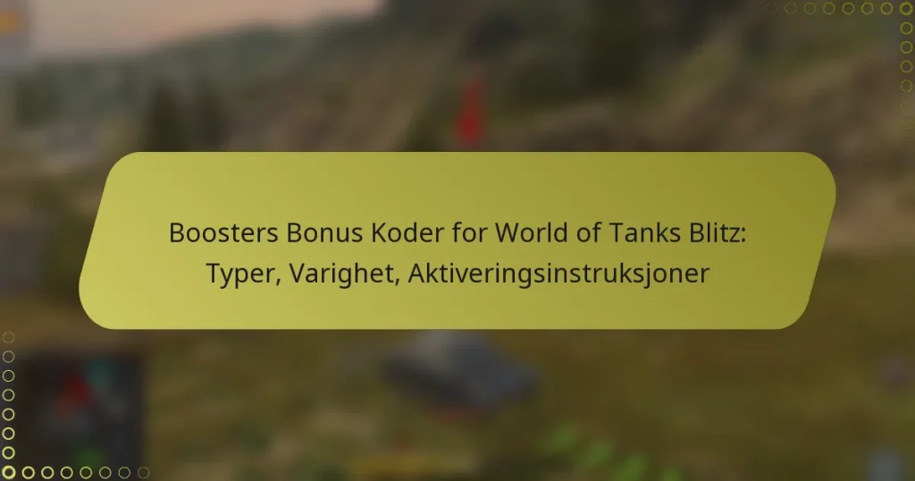 featured-image-boosters-bonus-koder-for-world-of-tanks-blitz-typer-varighet-aktiveringsinstruksjoner